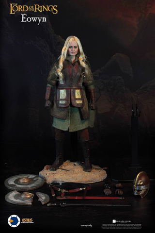 Illustration for article titled Glorious Amored Eowyn Figure